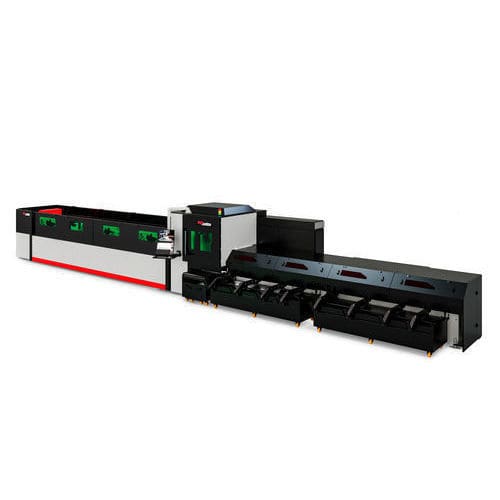 Macchina da taglio laser a fibra - Smarttube Fiber&reg; - TCI CUTTING - per metallo / per tubi / 2 mandrini