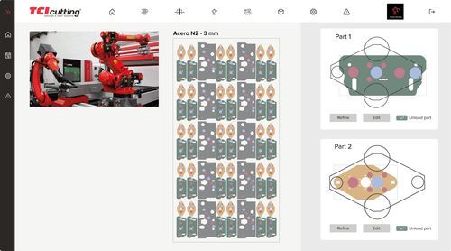 Pacchetto di software di gestione produzione - Manager PRO&reg; - TCI CUTTING - di calcolo / di visualizzazione / di nesting