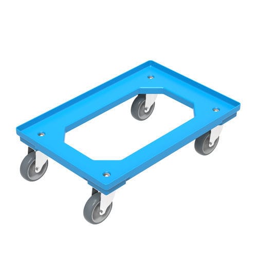 Carrello dolly portavasca - 6410 V1 - WALTHER Faltsysteme GmbH - FALTBOX - in ABS