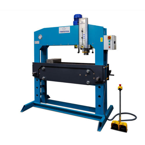 Pressa elettroidraulica - CD-100 - MECAMAQ, SL - elettrica / raddrizzatrice / con teste oscillanti
