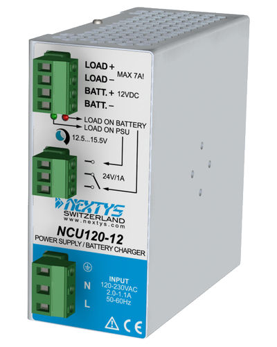 Alimentatore elettrico da tavolo - 12 - 24 V, 120 W | NCU120  - NEXTYS SA - AC/DC / caricabatteria