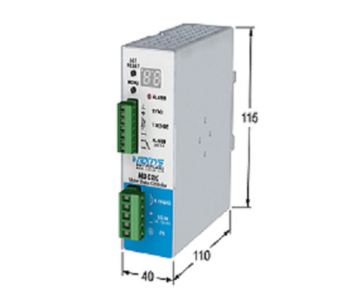 Controllore di freno motore su guide DIN - 2 000 W | MBC2K - NEXTYS SA