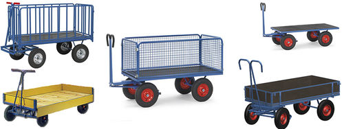 Carrello a mano per il trasporto - Neri Makina Müh. San. ve Tic. Ltd. Şti. - in acciaio