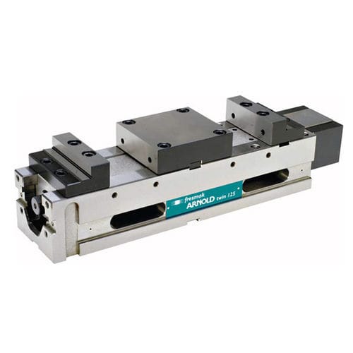 Morsa per macchina utensile - 040 140 ARNOLD TWIN series - Fresmak - per rettificatrice / idraulica / orizzontale