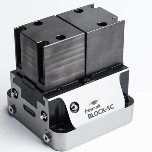 Morsa per macchina utensile - BLOCK-SC - Fresmak - pneumatica / orizzontale / verticale