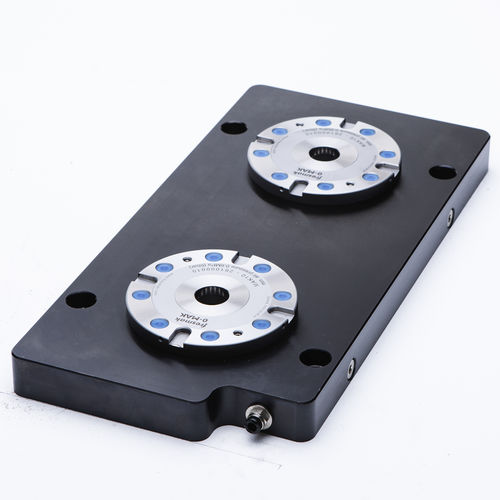 Cilindro di bloccaggio a punto zero arrotondato - 0-MAK Placa doble - Fresmak