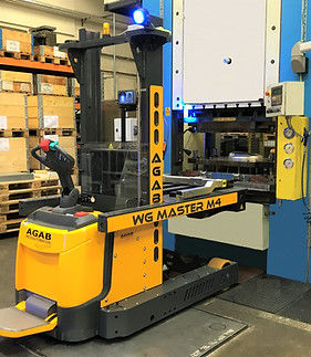 Carrello per movimentazione - WG MASTER - AGAB Pressautomation AB - per stampi / elettrico / a batteria
