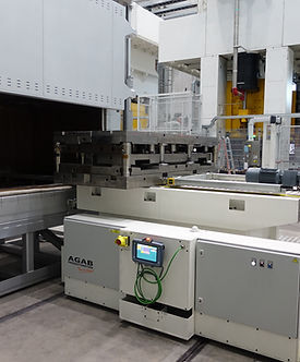 Sistema di cambio stampi - WG Fastrack - AGAB Pressautomation AB