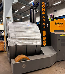 Inclinatore per bobina - AGAB Pressautomation AB - idraulico / mobile