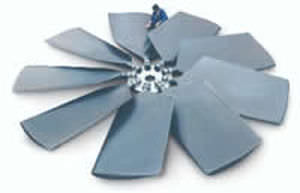 Ventilatore assiale - E series - Howden BC Compressors - di raffreddamento / industriale / con rotore esterno