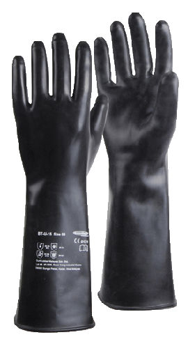 Guanti da laboratorio - 0.10 mm | BT-U-15 - Sumirubber Malaysia Sdn. Bhd. - di protezione chimica / butile