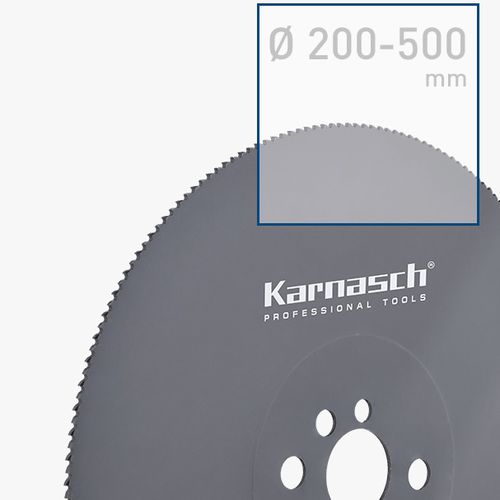 Lama per sega circolare - Karnasch Professional Tools GmbH - HSS / per acciaio / per acciaio inossidabile