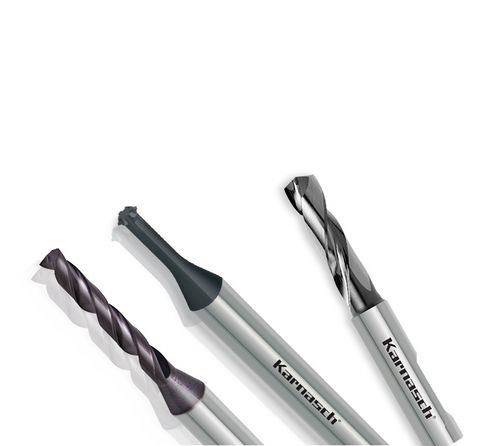 Punta integrale - Karnasch Professional Tools GmbH - per acciaio temperato / per alluminio / per rame