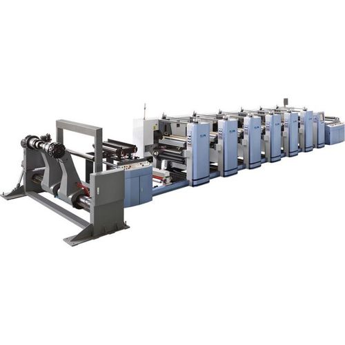Macchina da stampa flessografica sacchi di plastica - 900 - Zhejiang Deguang Machinery Co. , Ltd. - per sacci di carta / per foglio in alluminio / con essiccazione ad aria calda