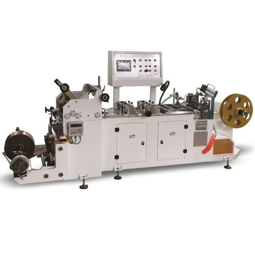 Macchina di etichettatura per bottiglie - TCJ-HZ-300C - Zhejiang Deguang Machinery Co. , Ltd. - controllata da PLC / per lattine / per l'industria alimentare e delle bevande
