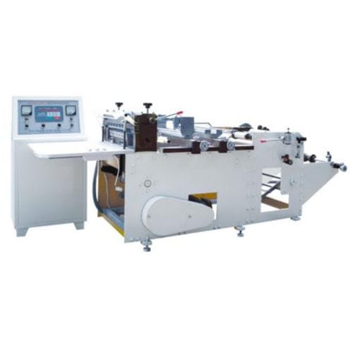 Macchina da taglio a lama - Zhejiang Deguang Machinery Co. , Ltd. - per film in plastica / a comando numerico / sigillatrice
