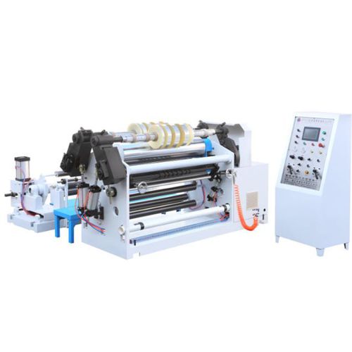 Taglierina ribobinatrice per carta - QFJ series - Zhejiang Deguang Machinery Co. , Ltd. - per pellicole plastiche / per foglio in alluminio