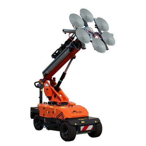 Mini gru semovente - MPK10 - Jekko Cranes - telescopico / articolato / elettrico