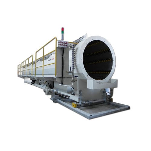Vasca di calibrazione per tubi - KVT series - KUATRO PLAST - sottovuoto / in acciaio inossidabile