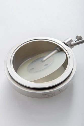 Valvola a farfalla - Monoflexy - Sterivalves Srl - per liquidi alimentari e bevande / per l'industria agroalimentare / in acciaio inossidabile