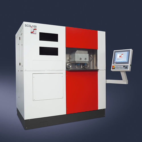 Rettificatrice per l'ottica - SCG 100 - Schneider Optical Machines - automatica / 8 assi / multimandrino
