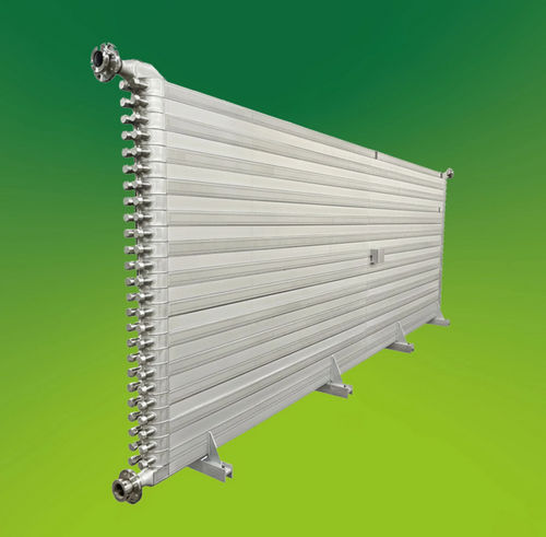 Scambiatore di calore multitubo - GREENTUBE™ RT - Nexson Group SAS - fango/fango / in acciaio inossidabile / in titanio