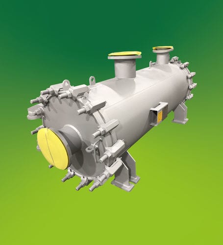 Scambiatore di calore a spirale - GREENSPIRAL™ Type 3 - Nexson Group SAS - aria/vapore / in acciaio inossidabile / in titanio
