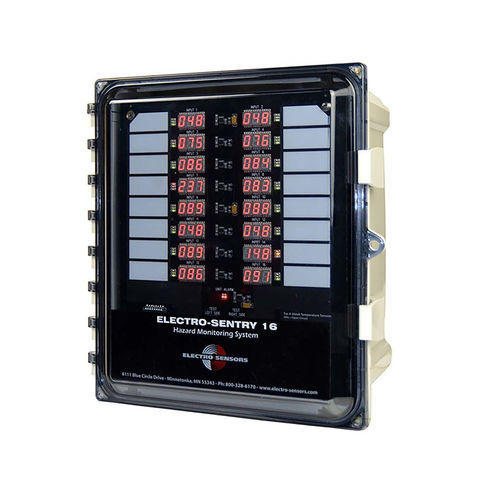 Sistema di monitoraggio di temperatura - ELECTRO-SENTRY 16 - Electro-Sensors - di allineamento / di processo / di allarme