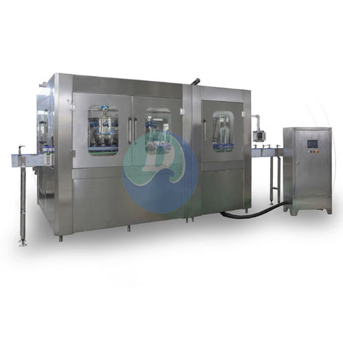 Riempitrice-opercolatrice automatico - GDF series - Shine Dew Water Equipment Co.,Ltd. - per bottiglie PET / per lattine / per liquidi