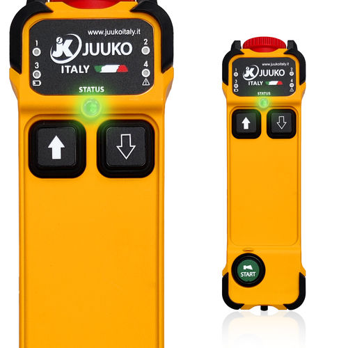 Telecomando a 2 pulsanti - JK200 - Juuko Italy - radio / a pulsanti configurabili / per paranco