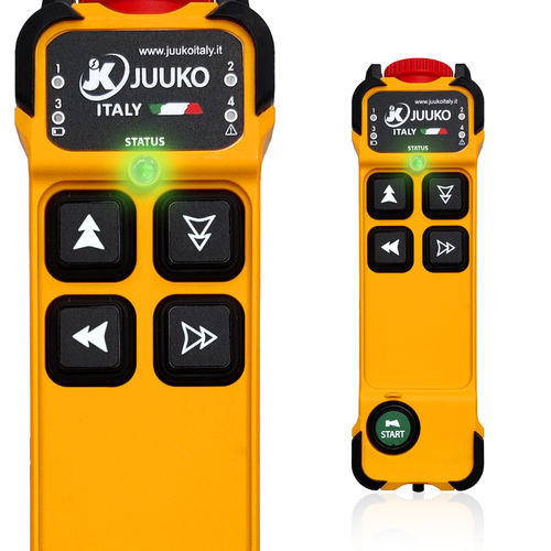 Telecomando a 4 pulsanti - JK404 - Juuko Italy - radio / a pulsanti configurabili / industriale