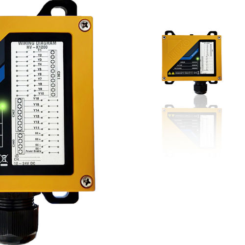 Ricevitore per telecomando radio - HV-16 - Juuko Italy - senza fili / doppia frequenza / industriale