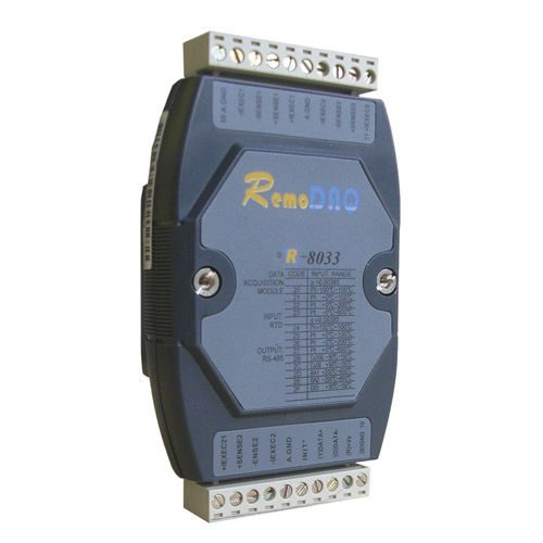 Modulo di ingresso analogico - R-8033/R-8033A/R-8033+ - Beijing Gemotech Intelligent Technology Co., Ltd. - Modbus / di temperatura / su guida DIN