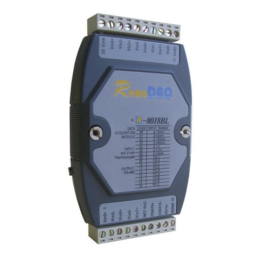 Modulo di ingresso analogico - R-8018BL/R-8018BL+ - Beijing Gemotech Intelligent Technology Co., Ltd. - Modbus / per  termocoppia / su guida DIN