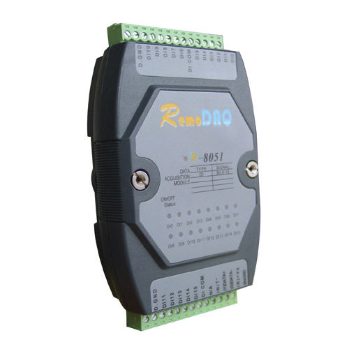 Modulo di ingresso digitale - R-8051/R-8051+ - Beijing Gemotech Intelligent Technology Co., Ltd. - Modbus / 16 canali / su guida DIN