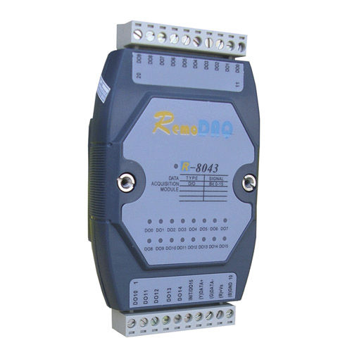 Modulo di uscita digitale - R-8043/R-8043+ - Beijing Gemotech Intelligent Technology Co., Ltd. - Modbus / 16 canali / su guida DIN