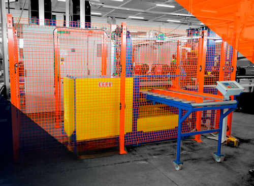 Calandra a 4 rulli - C.E.R.V. srl - pneumatica / automatica