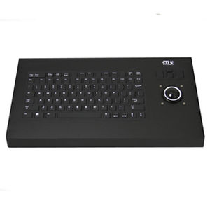 Tastiera da ufficio - KIT2700 Series - CTI Electronics Corporation - a tasti meccanici / 101-104 tasti / con trackball