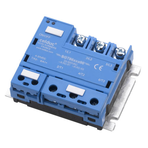 Relè statico trifase - SGT 2G series  - celduc relais - per montaggio su pannello / di potenza