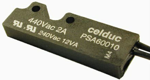 Sensore di prossimità di sicurezza - PSA series - celduc relais - magnetico / rettangolare / analogico
