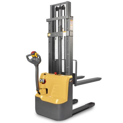 Accatastatore elettrico - NSP12QLDI - Cat Lift Trucks - a guida a bordo / 24 V / per pallet