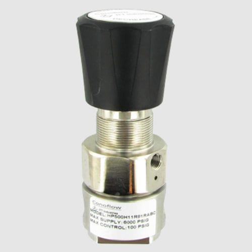 Regolatore di pressione per gas - HP500 - Conoflow - a membrana / monostadio / ad alta pressione