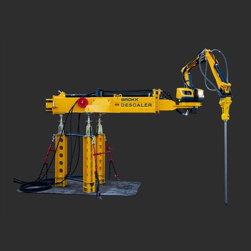 Robot di demolizione telecomandato - Brokk DESCALER - Brokk