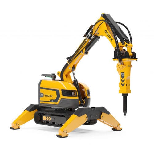Robot di demolizione telecomandato - Brokk 200+ - Brokk
