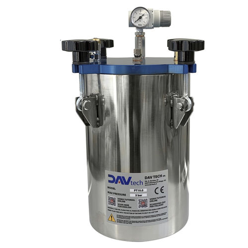 Serbatoio pressurizzato - PT10 - DAV TECH Srl - di alimentazione / per olio / per colla anaerobica