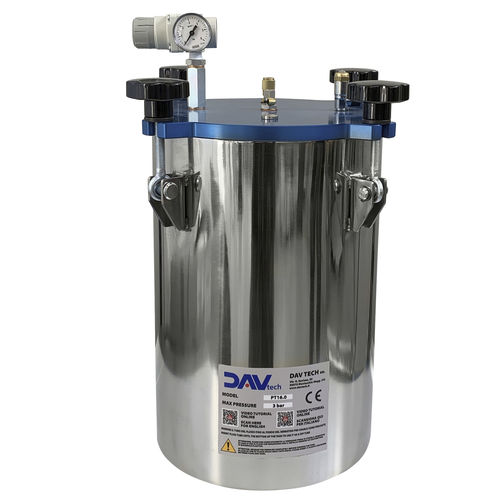 Serbatoio pressurizzato - PT16 - DAV TECH Srl - di alimentazione / per olio / per colla anaerobica