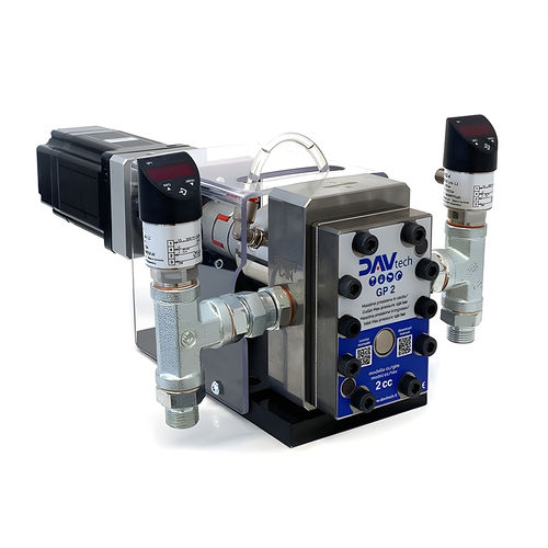 Pompa di dosaggio volumetrico - GP 2 - DAV TECH Srl - a ingranaggi / per olio / per adesivi