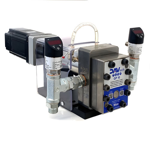 Pompa di dosaggio volumetrico - GP 10 - DAV TECH Srl - a ingranaggi / per olio / per adesivi