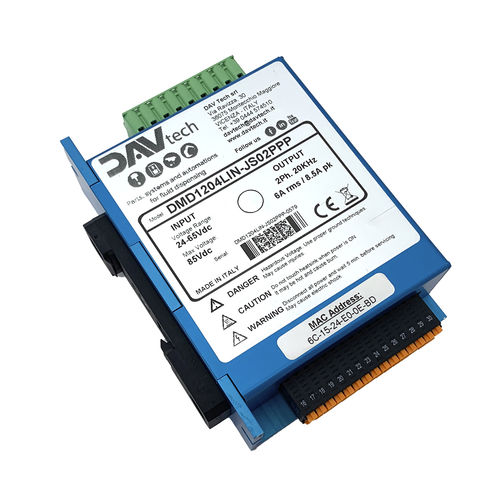 Scheda di controllo motore multiasse - PCP  - DAV TECH Srl - Ethernet / Modbus TCP / integrata