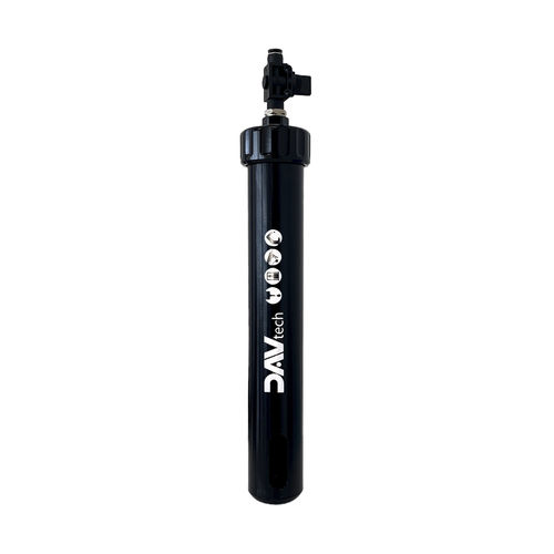 Portacartucce in alluminio anodizzato - 12 oz - DAV TECH Srl - con rilevamento di livello